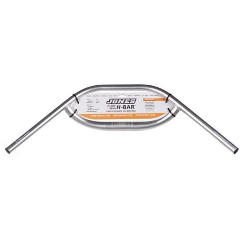 Руль Jones SG 2.5 Aluminum Loop H-Bar серебристый